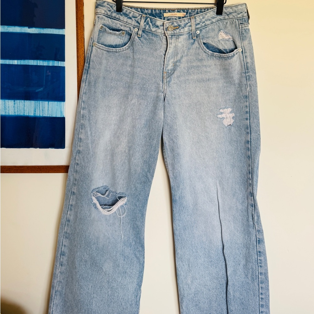 Levi's Light Blue Flare Jeans